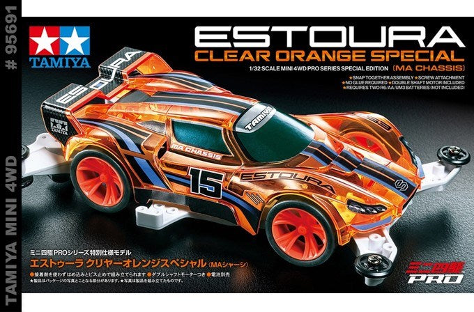 Tamiya 95691 Estoura Clear Orange SP (MA)