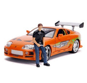 Jada 31139 1/18 1995 Toyota Supra Mk.4 w/Brian Figurine and Working Lights - Fast and Furious (8745089302765)