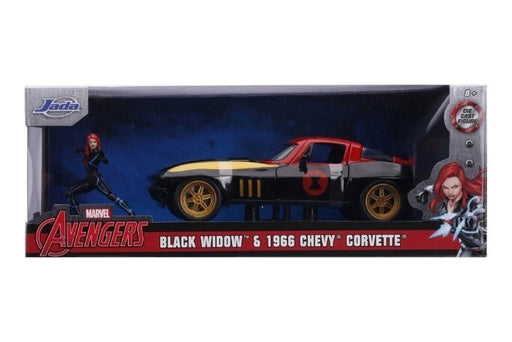 Jada 31749 1/24 HWR '69 CHEV Corvette W/Black Widow (8294594085101)