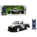 Jada 33025 1/24 1953 Chevrolet 3100 (Silver/Flames) w/Wheel Rack - Just Trucks (8062702125293)