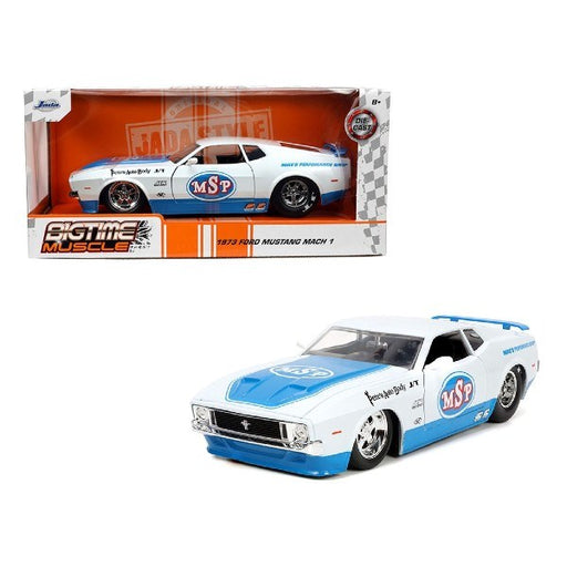 Jada 33858 1/24 1973 Ford Mustang Mach 1 (Mike's Performance Shop) - BigTime Muscle (8278364094701)
