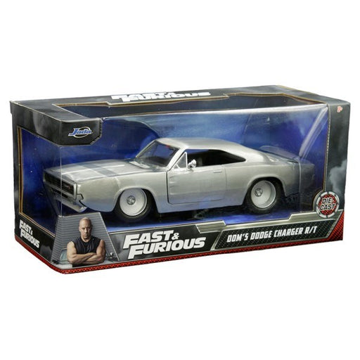 Jada 97336 1/24 Dom's 1968 Dodge Charger R/T (Bare Metal) - Fast and Furious (8063965888749)