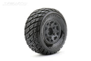 Jetko JKO3103CBMSGN 1/10 SC 2.2/3.0 EX-ROCKFORM/Claw Rim/Black/Medium Soft/Glued MTD Tires (2) (9250494284013)