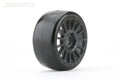 Jetko GT Buster Mounted Slick Radial Rim Ultra Soft Belted RC Wheel & Tyre Set 1/8 Scale