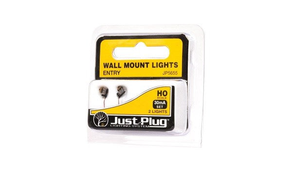 Woodland Scenics JP5655 Entry Wall Mount Lights (7654632718573)