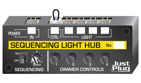 Woodland Scenics JP5680 Sequencing Light Hub (7654632653037)