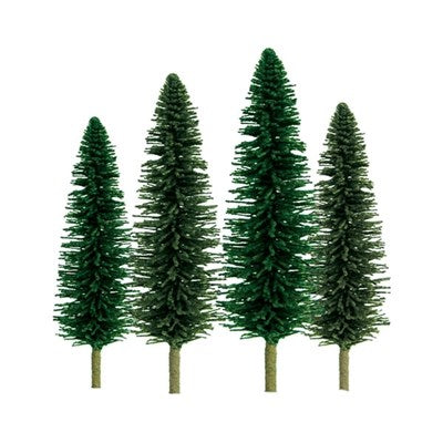 JTT Scenery 92031 100-150mm Econo-Cedars (24pk) (7724218745069)