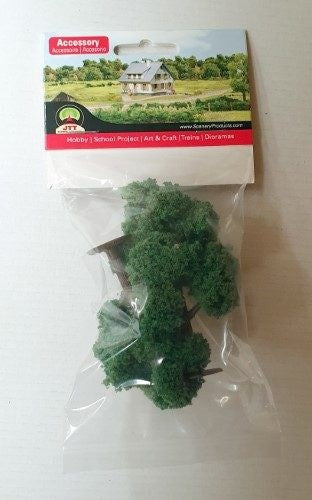 JTT Scenery 92144 Green Shade Tree 2.5- 3" (2) (8346421002477)