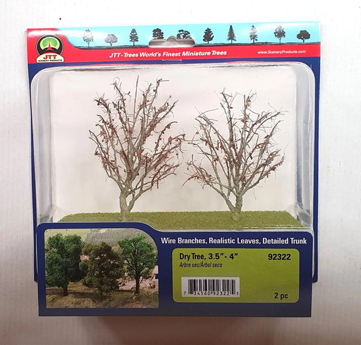 JTT Scenery 92322 Dry Foliage Trees 89- 101mm(2) (8346422214893)
