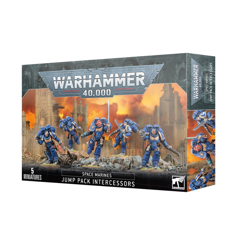 Warhammer 48-13 Assault Intercessors with Jump Packs (9238426157293)