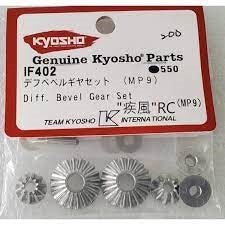 Kyosho IF402 MP9 Diff. Bevel Gear Set (6660635033649)