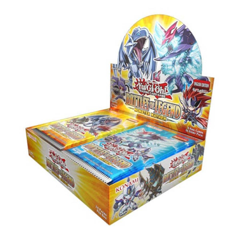 Konami BLMM Yu-Gi-Oh! Battles of Legend: Monster Mayhem Booster Box (9003882643693)