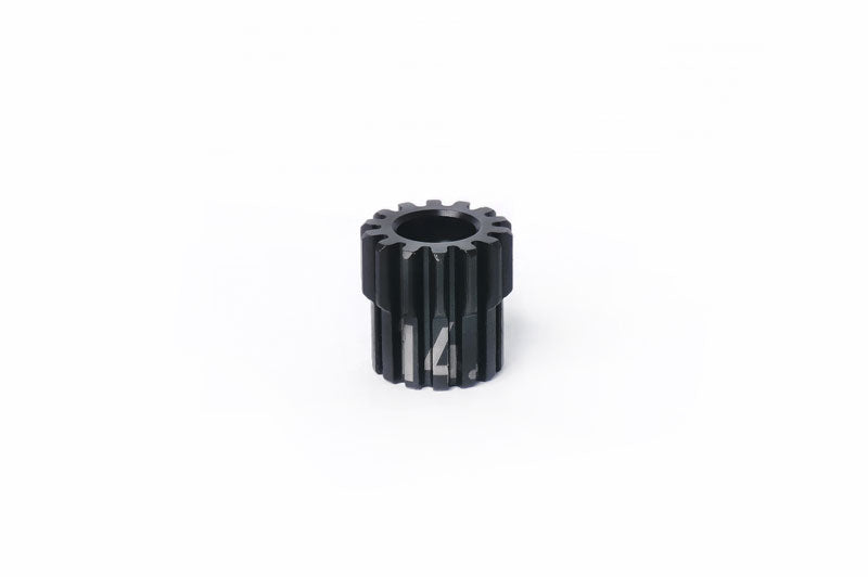 Koswork KOS03000-14 32P M0.8 14T Lightweight Hardened Steel Pinion Gear (for 5mm shaft, w/high torque set screw) (9001927442669)