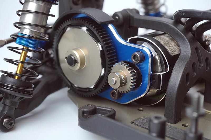 Koswork KOS03001-19 48P 19T Aluminum Thin Lightweight Pinion Gear (9003636850925)