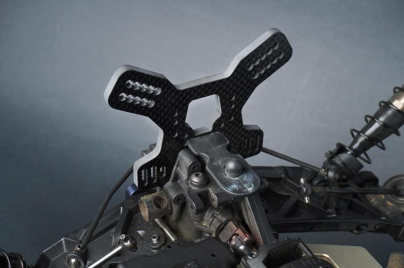 Koswork KOS04002 Tekno EB48/NB48 2.0/2.1 Rear Carbon Shock Tower (9003638096109)