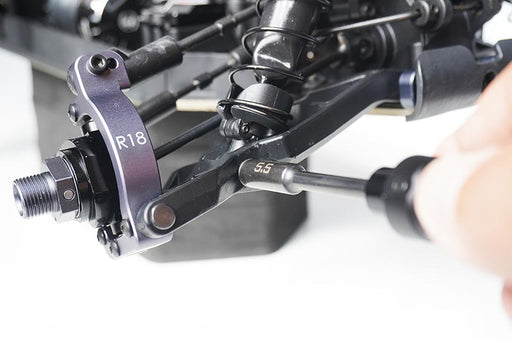 Koswork KOS04023 Tekno 7075 Hard Coated Aluminum Lower Shock Mount Screw Set EB/NB/ET/NT48 (9003638391021)