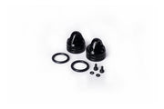 Koswork KOS04081-34 Tekno Aluminum Emusion Shock Caps & O-Ring Set (2) EB410/ET410/MT410/SCT410 2.0 (9001929408749)