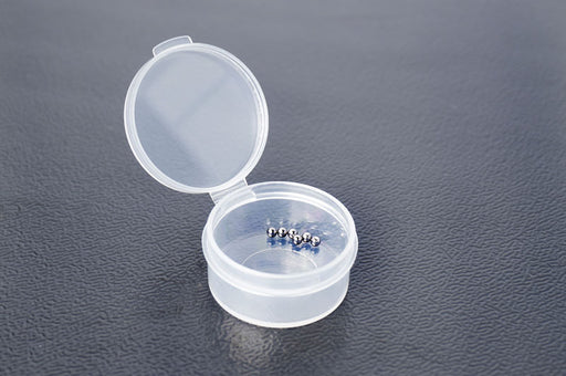 Koswork KOS04131 5/64" 2mm Japan Precision Differential Thrust Balls (w/container) (6) (B6/B7 Series & AE 2WD Cars) (9003638915309)