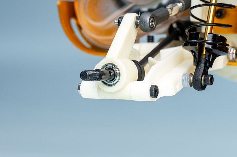 Koswork KOS04191-13 RC10 Rear Outter 34.8mm Hardened Hinge Pin w/nuts (Thread Lock Needed) (2) Team Associated (9001929867501)