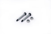 Koswork KOS04191-15 RC10 King Pin 27.7mm Hardened Hinge Pin w/locknuts (2) Team Associated (9001929965805)