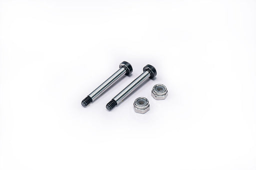 Koswork KOS04191-15 RC10 King Pin 27.7mm Hardened Hinge Pin w/locknuts (2) Team Associated (9001929965805)