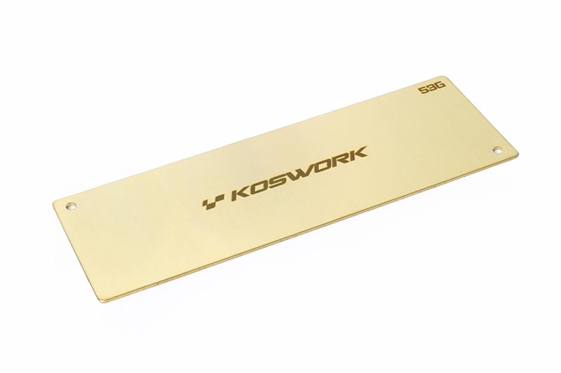Koswork KOS04232 53g Stick LiPo Weight 136x46x1.0mm (9003639111917)