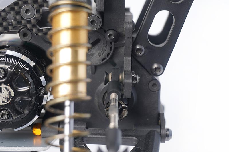 Koswork KOS04311 Kyosho 5.8mm Hard Anodized 7075 Flanged Pivot Ball (4) (9003639701741)