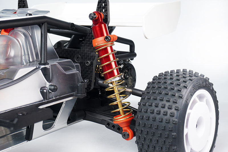 Koswork KOS04314-2 Kyosho 3x49mm New Style Ti Coating Shock Shaft (2) Mid/Turbo/Optima/Javelin/Ultima (9003639832813)