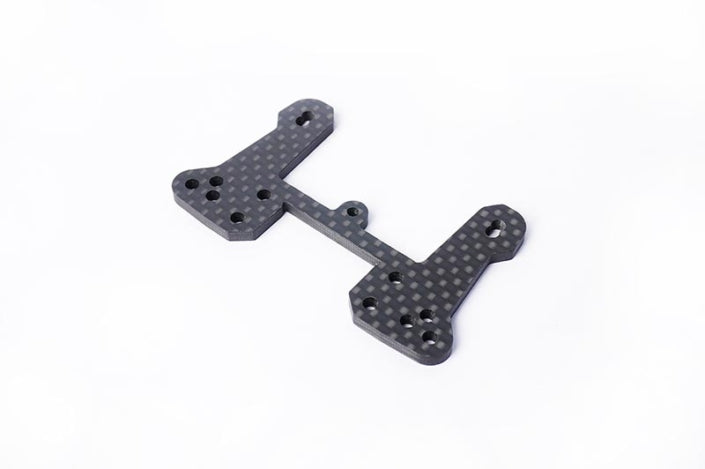 Koswork KOS04324 Kyosho Mid Optima 2022 Carbon Front Shock Tower 3mm (9001930883309)