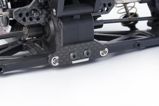 Koswork KOS04330 Kyosho Mid Optima 2022 Carbon Front & Rear Suspension Plate Set (9001931014381)