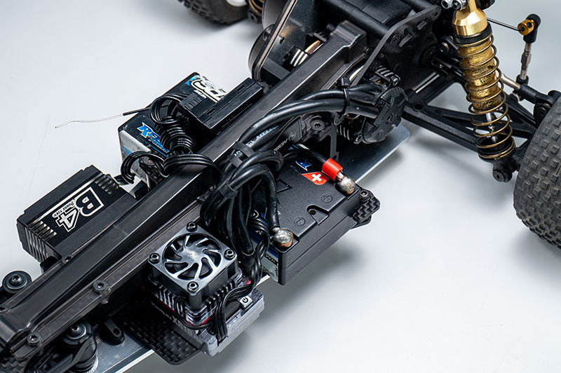 Kyosho Carbon Shorty LiPo Battery Mount Set - KYOKOS04355-12