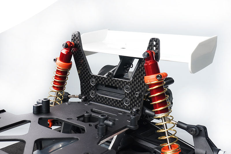 Koswork KOS04361-12 Kyosho Ultima & JJ Rear Carbon Shock Tower Shock Stay 3mm (w/balls) (9003640586477)