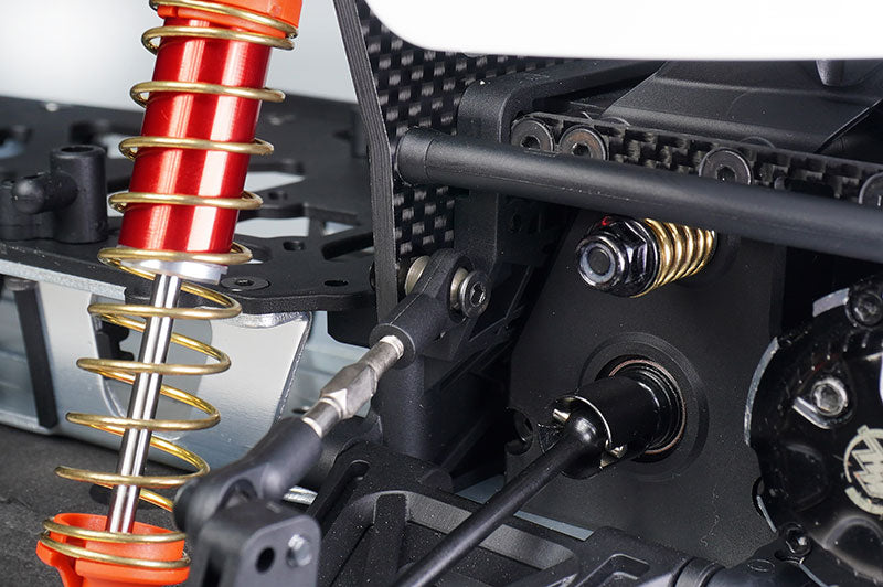 Koswork KOS04361-12 Kyosho Ultima & JJ Rear Carbon Shock Tower Shock Stay 3mm (w/balls) (9003640586477)