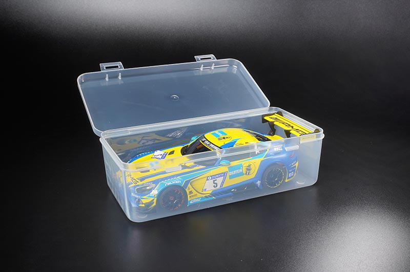 Koswork KOS04371-5 Kyosho Mini-Z Garage 1/28 Car Box / Case 185x90x60mm (9001931473133)