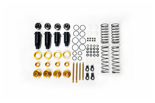 Koswork KOS04351-1GD Kyosho 12mm Gold Big Bore Buggy Shock Set (F & R) (9003640357101)