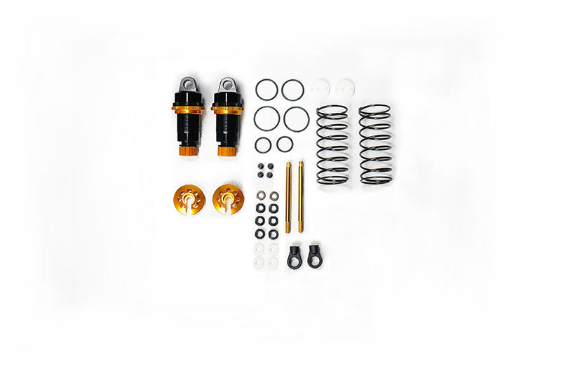 Koswork KOS04410GDF Tamiya Front 12mm Gold Big Bore Buggy Shock Set (2) (9001931702509)