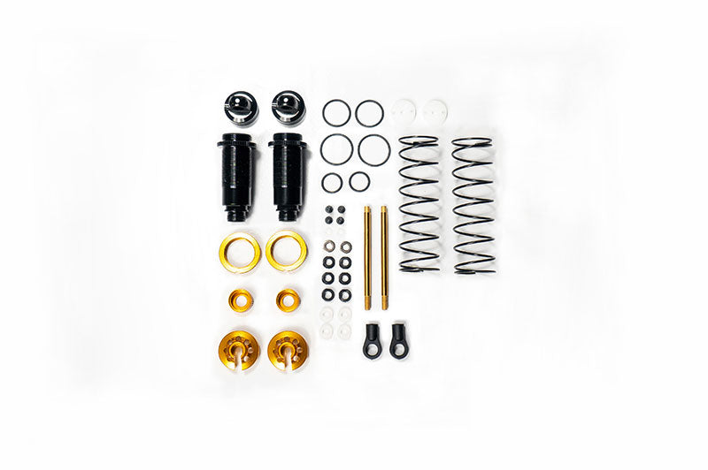 Koswork KOS04351-1GDR Kyosho Rear 12mm Gold Big Bore Buggy Shock Set (2) (9003640488173)
