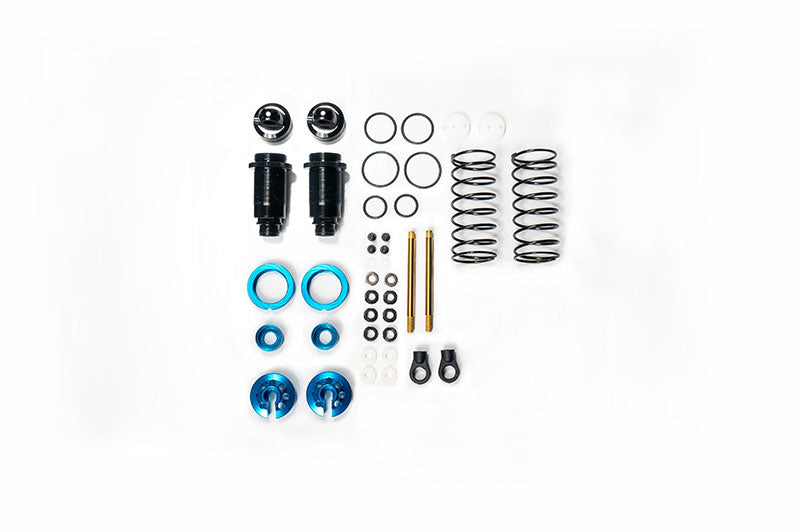Koswork KOS04351-1BF Kyosho Front 12mm Blue Big Bore Buggy Shock Set (2) (9003640291565)
