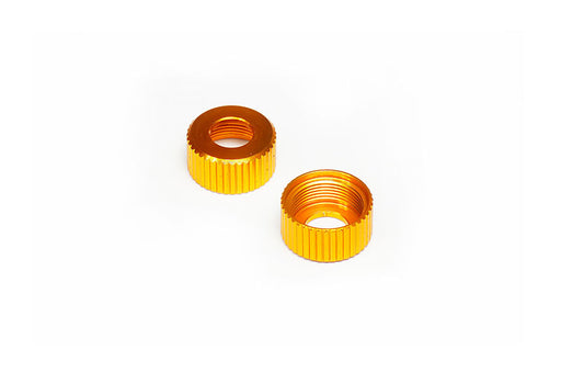 Koswork KOS04808GD Lower Shock Cap Gold (2) 12mm & 13mm Shock AE (9001932062957)