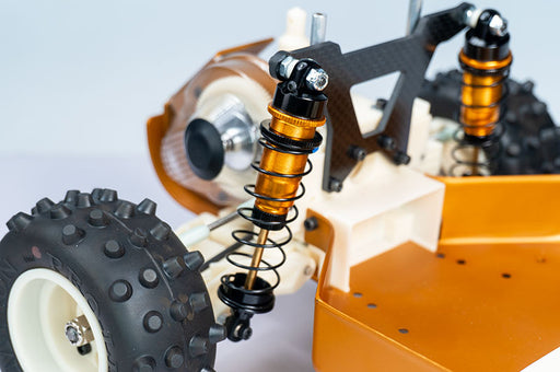 Koswork KOS04191-2 RC10 3mm Rear Carbon Shock Tower Team Associated (9001929998573)