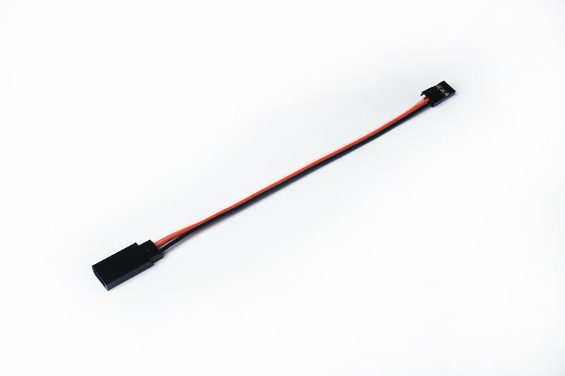 Koswork KOS05051-15 15cm Soft Servo Extension Wire (Futaba/JR Plug) (9001933340909)