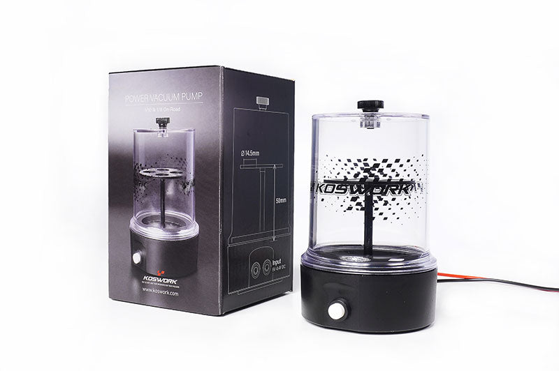 Koswork KOS05108C 1/10 & 1/8 On-Road H130mm Power Vacuum Pump/Air Removal (Cardboard Box) (9003643011309)