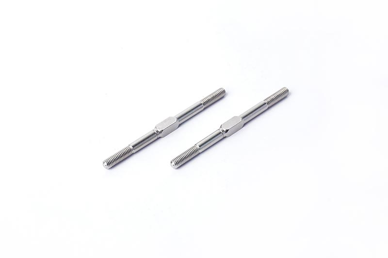Koswork KOS12348 3x48mm Steel Heavy Duty Turnbuckle (2pcs) (Team Associated B6 Series) (9003644158189)