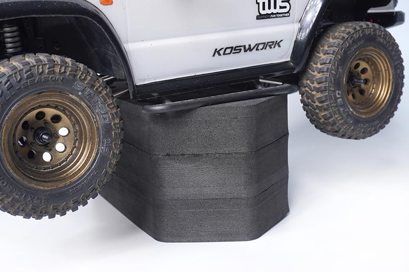 Koswork KOS13028 H90mm 206x110mm Foam Car Stand (1/8 Buggy) (9003644584173)