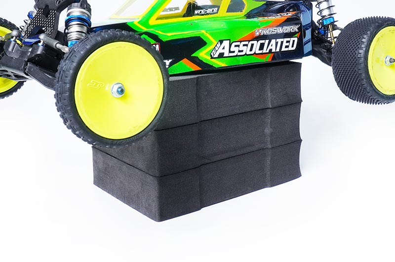 Koswork KOS13030 Foam Car Stand/Tool Stand H120mm (Crawler, Monster Truck, Truck, Truggy & Buggy) (9003644616941)