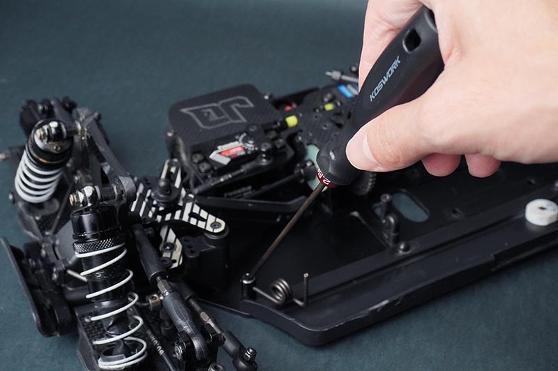 Koswork KOS13204-H25B Ball End Hex Wrench 2.5mm (w/120mm Tip) (9003644813549)