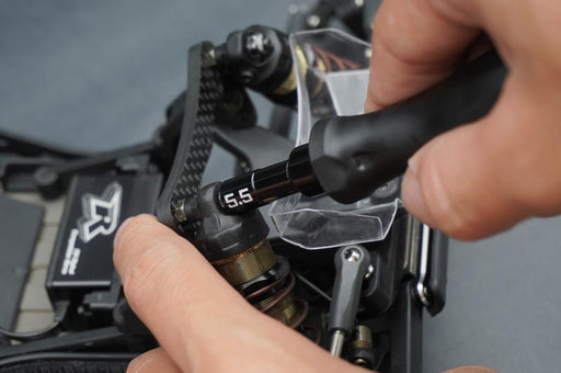 Koswork KOS13204-N55 Hard Coated Aluminum 5.5mm Compact Nut Driver (For 3mm nut) (9003644977389)