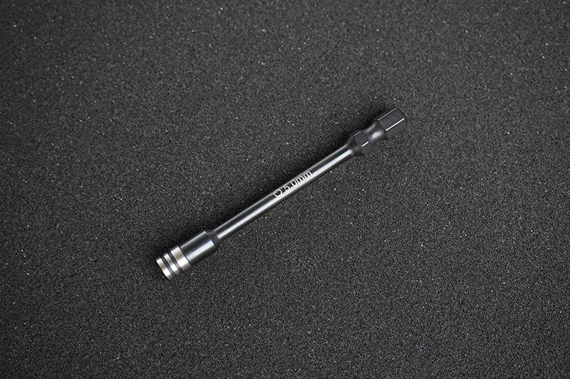 Koswork KOS13207-N5 Nut Driver Bit 5.0mm 1/4" Drive Hex (for Trx-4M wheel nut) OD 7.2mm (9003645599981)