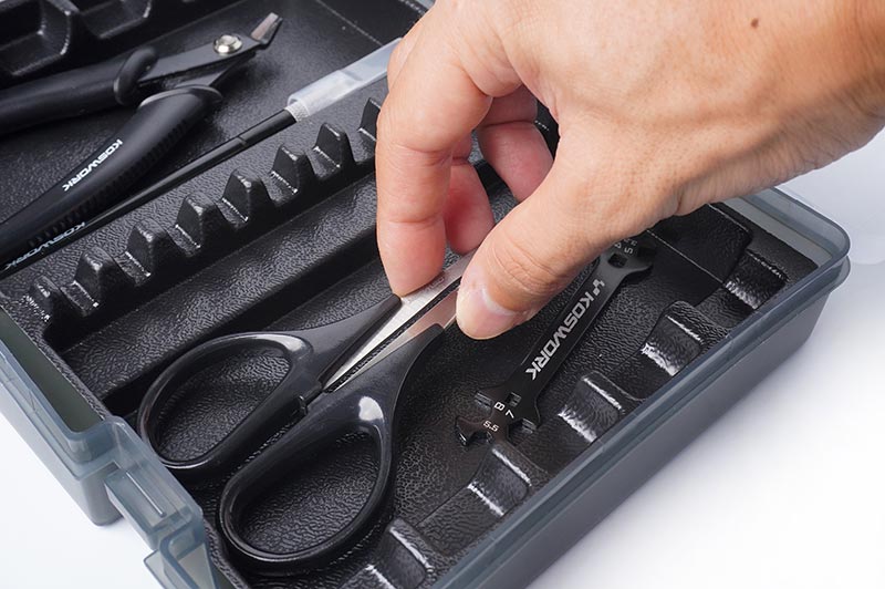 Koswork KOS13216 10pcs Tool Set (w/Tool Box) (Light Tri Handle) (9003646419181)