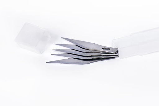 Koswork KOS13228-6 #11 Blades (for Hobby Knife) (5pcs w/case) (9003647074541)